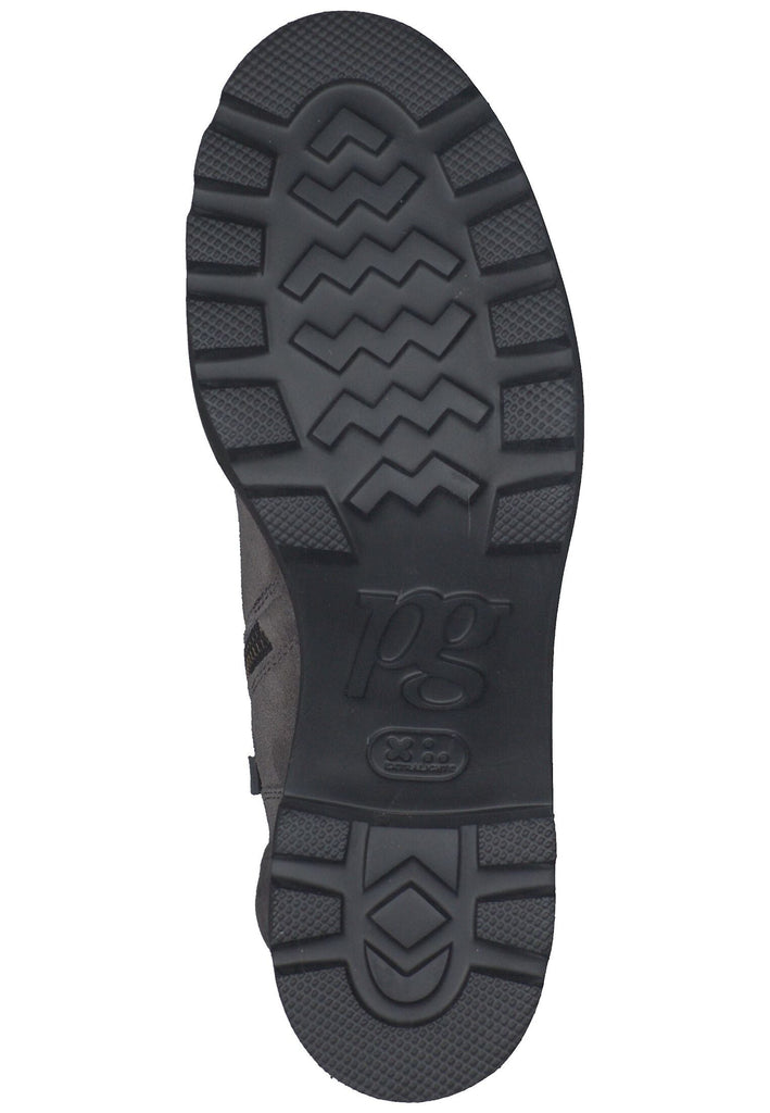 Paul Green Stiefelette Veloursleder Titan