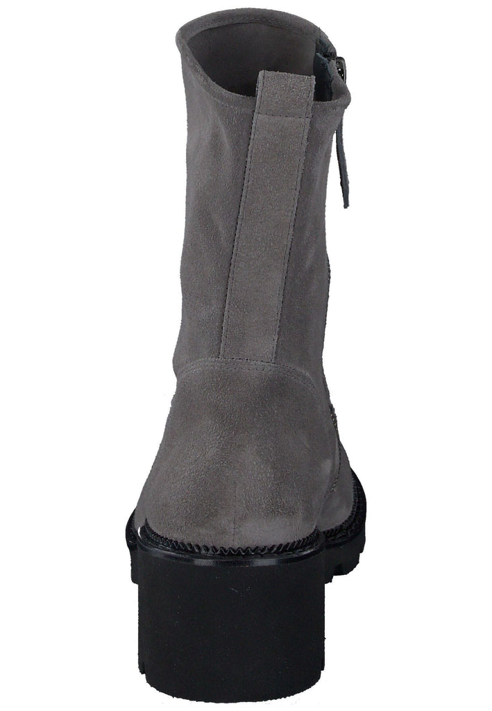 Paul Green Stiefelette Veloursleder Titan