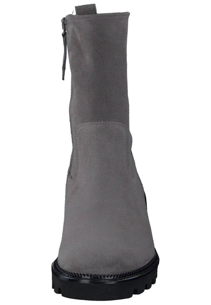 Paul Green Stiefelette Veloursleder Titan