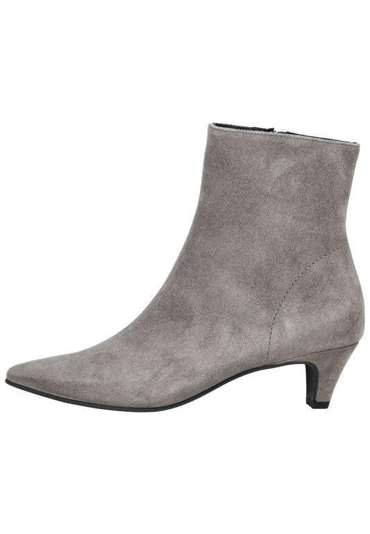 Paul Green Stiefelette Veloursleder Titan