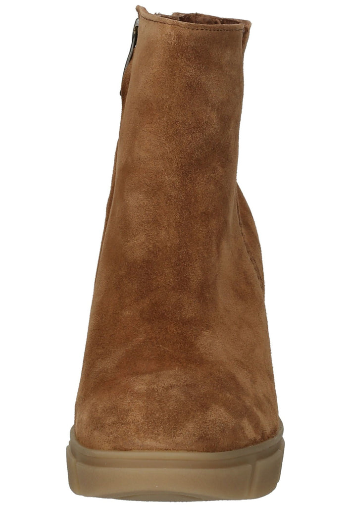 Paul Green Stiefelette Veloursleder Toffee