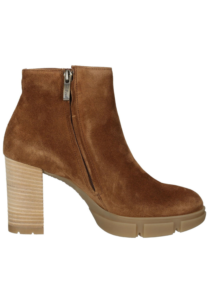 Paul Green Stiefelette Veloursleder Toffee