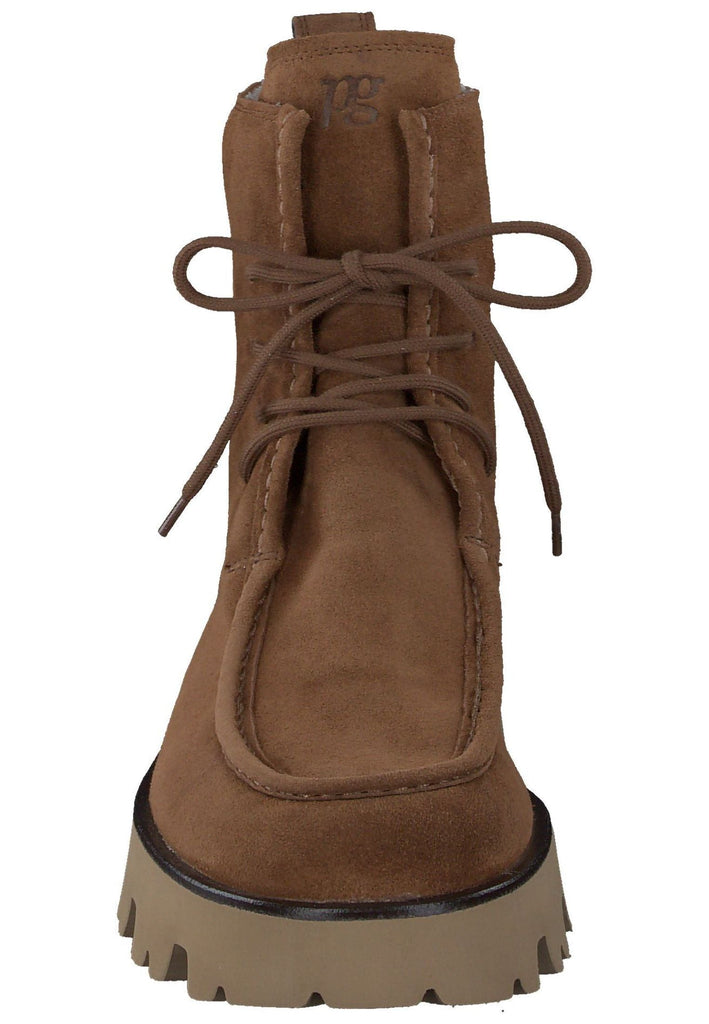 Paul Green Stiefelette Veloursleder Toffee