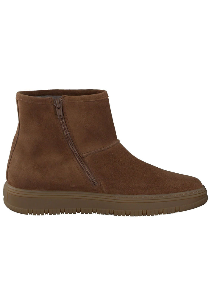 Paul Green Stiefelette Veloursleder Toffee Warmfutter
