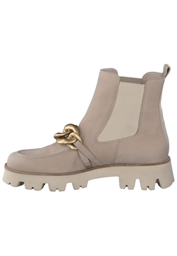 Stiefeletten Paul Green Stiefelette Nubukleder Beige