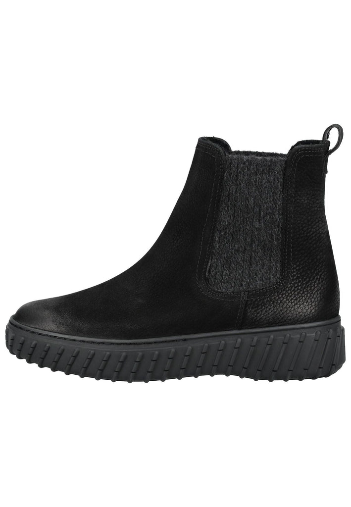 Stiefeletten Paul Green Stiefelette Nubukleder/Textil Schwarz
