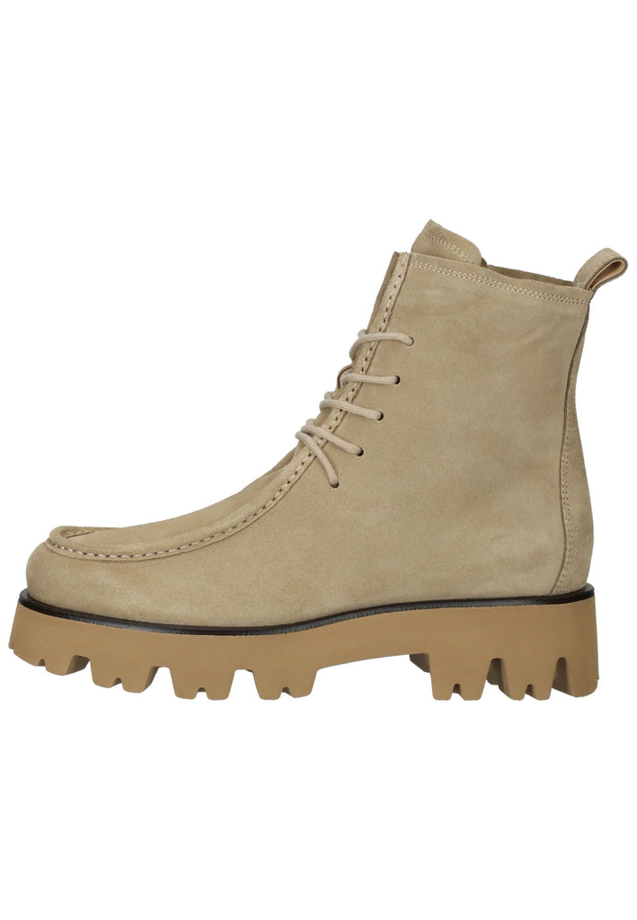Stiefeletten Paul Green Stiefelette Veloursleder Beige