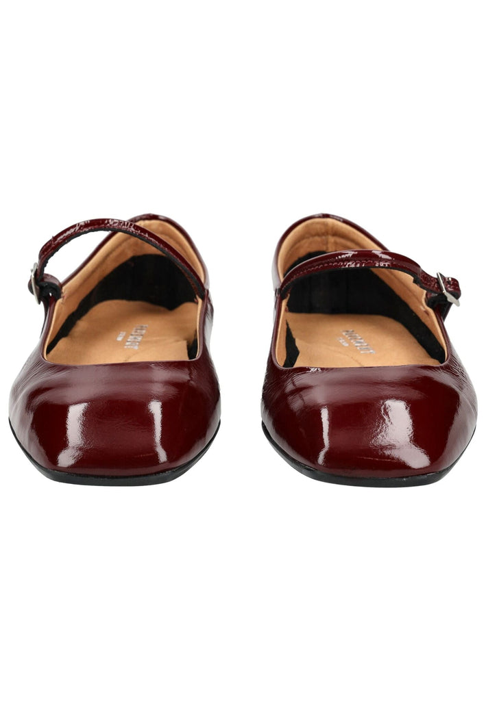 Pavement Ballerinas Leder Bordeaux
