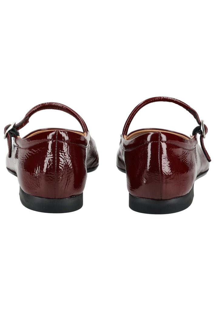 Pavement Ballerinas Leder Bordeaux