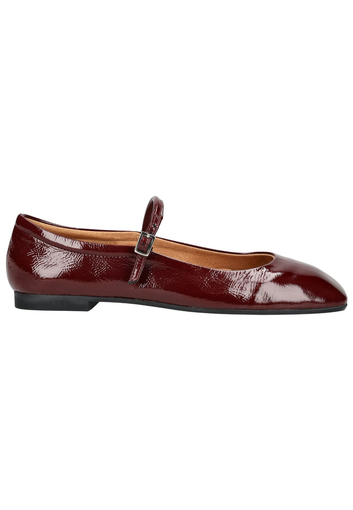 Pavement Ballerinas Leder Bordeaux