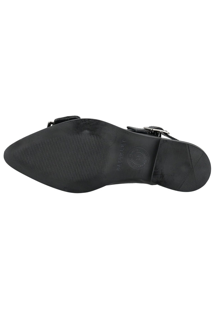 Pavement Ballerinas Leder Schwarz