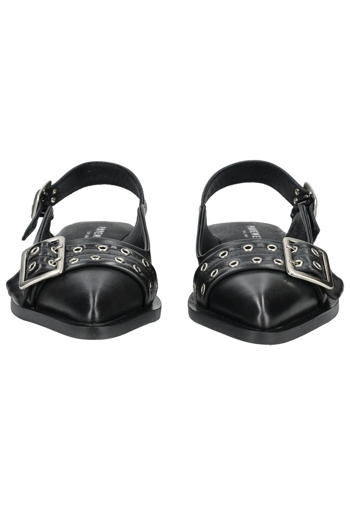 Pavement Ballerinas Leder Schwarz