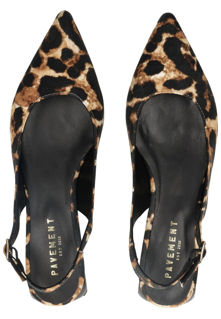 Pavement Ballerinas Textil Leopard