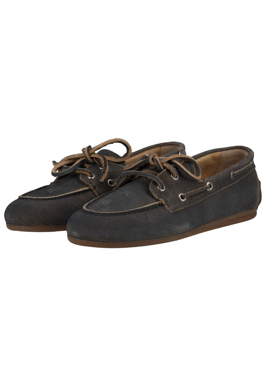 Pavement Halbschuhe Leder Dunkel Grau