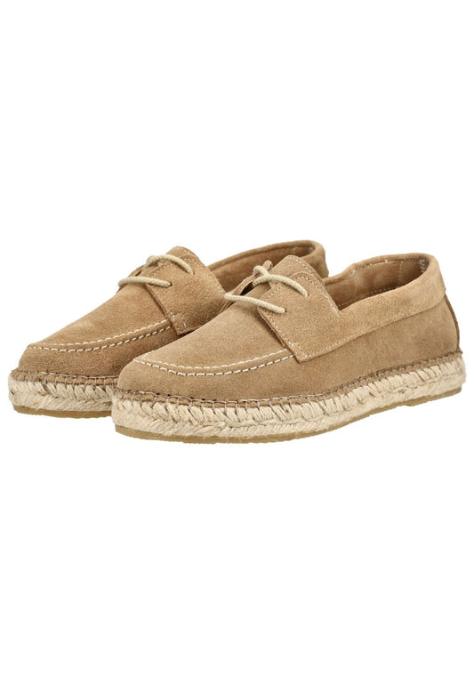 Pavement Halbschuhe Leder Taupe