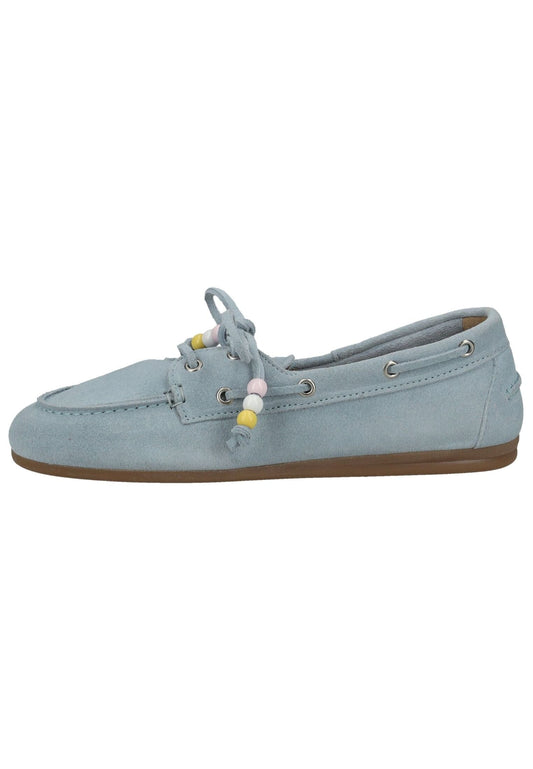 Pavement Halbschuhe Veloursleder Hellblau