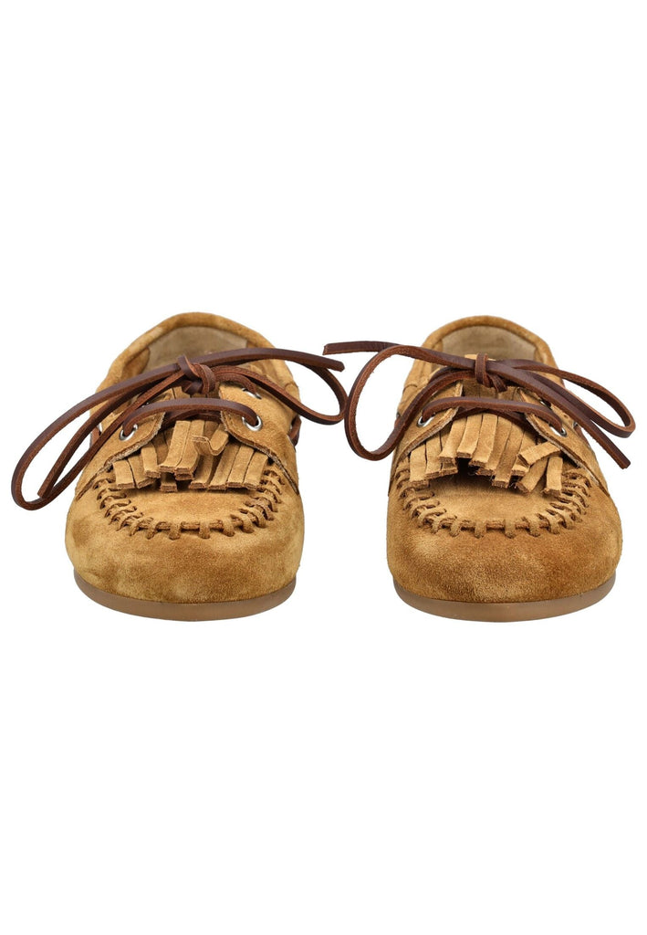 Pavement Halbschuhe Veloursleder Tan