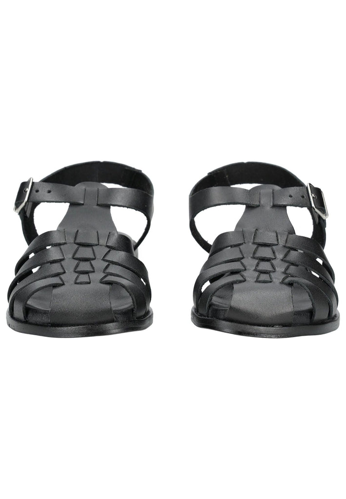 Pavement Sandalen Leder Schwarz