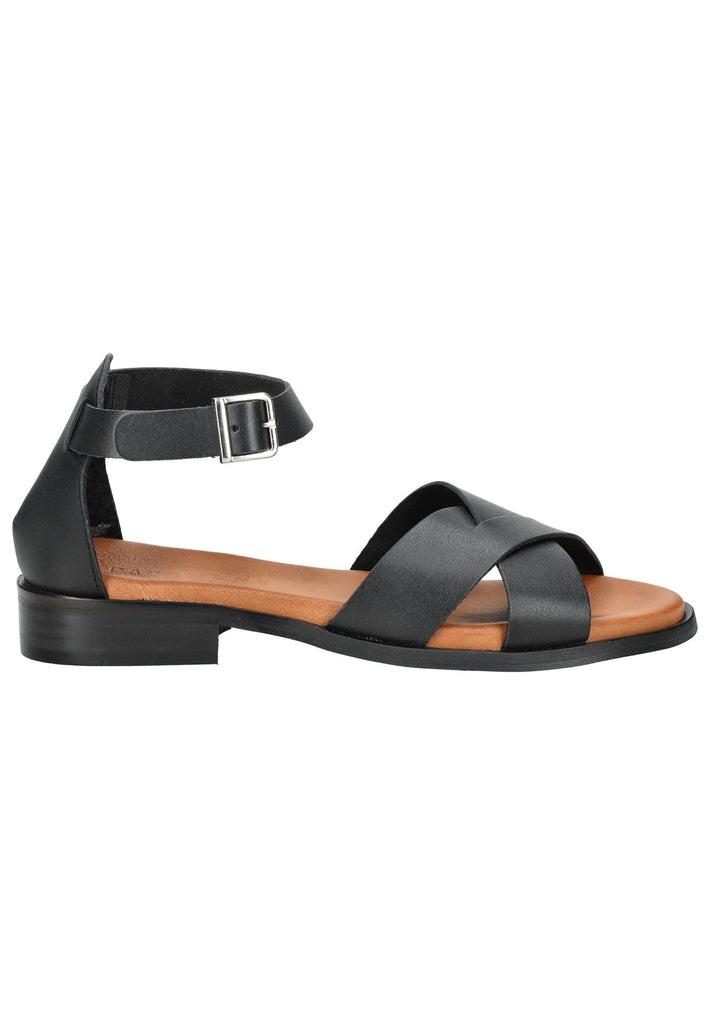 Pavement Sandalen Leder Schwarz/Braun