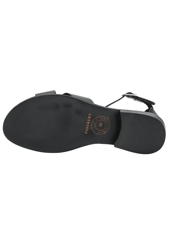 Pavement Sandalen Leder Schwarz/Braun