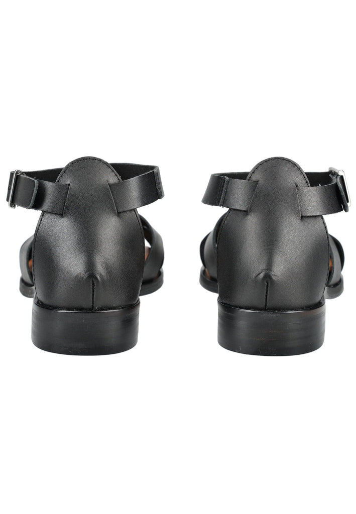 Pavement Sandalen Leder Schwarz/Braun