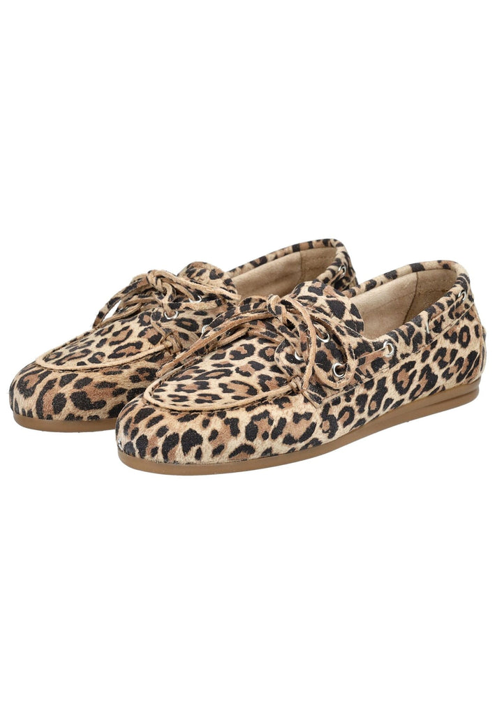 Pavement Slipper Leder Leopard