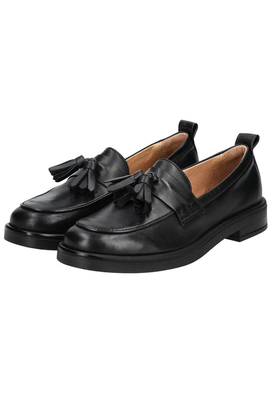 Pavement Slipper Leder Schwarz