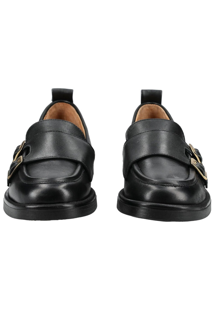 Pavement Slipper Leder Schwarz/Gold