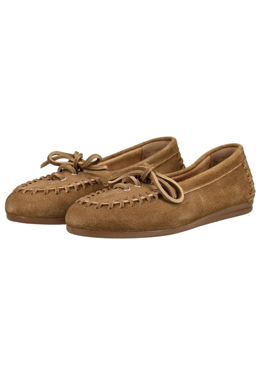 Pavement Slipper Veloursleder Tan