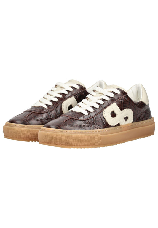 Pavement Sneaker Leder Braun/Weiß