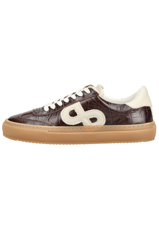 Pavement Sneaker Leder Braun/Weiß