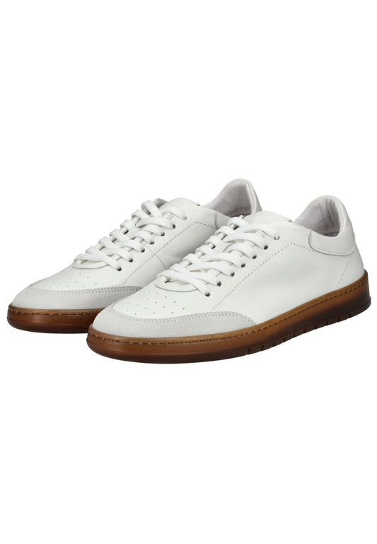Pavement Sneaker Nappaleder Weiß