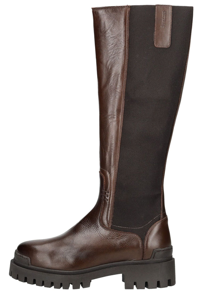 Stiefel Pavement Stiefel Leder/Textil Braun/Schwarz