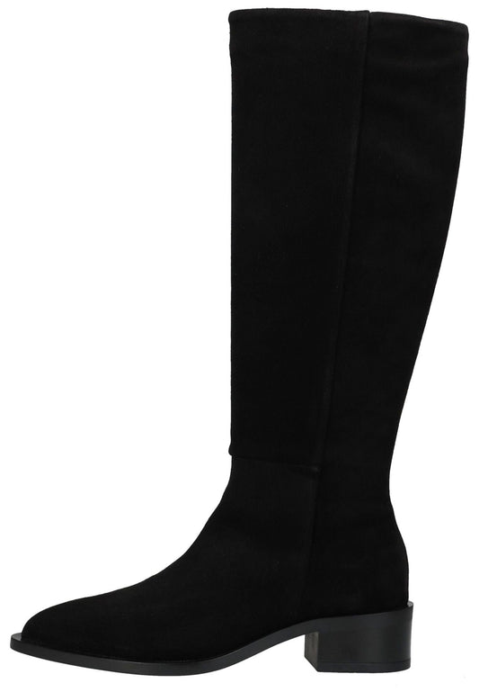 Pavement Stiefel Veloursleder Schwarz