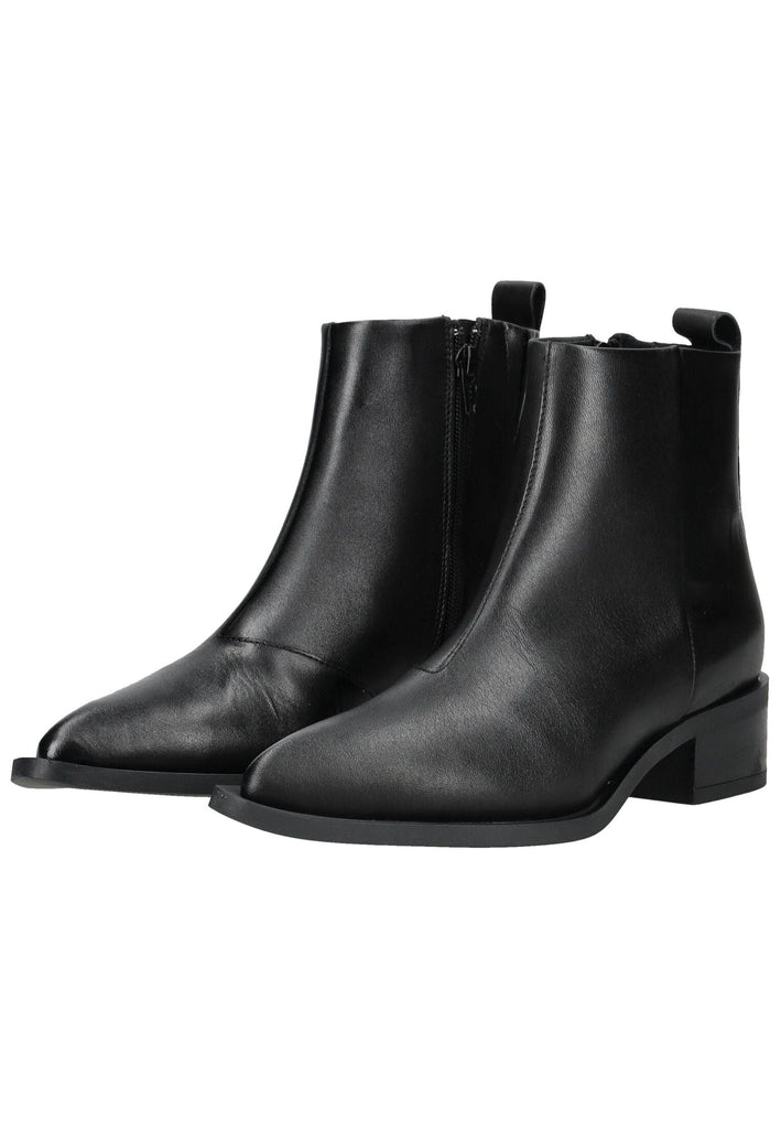 Pavement Stiefelette Leder Schwarz