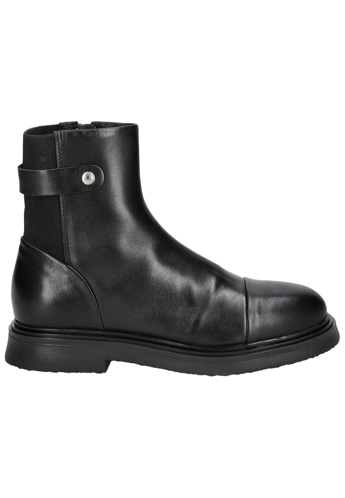 Pavement Stiefelette Leder Schwarz