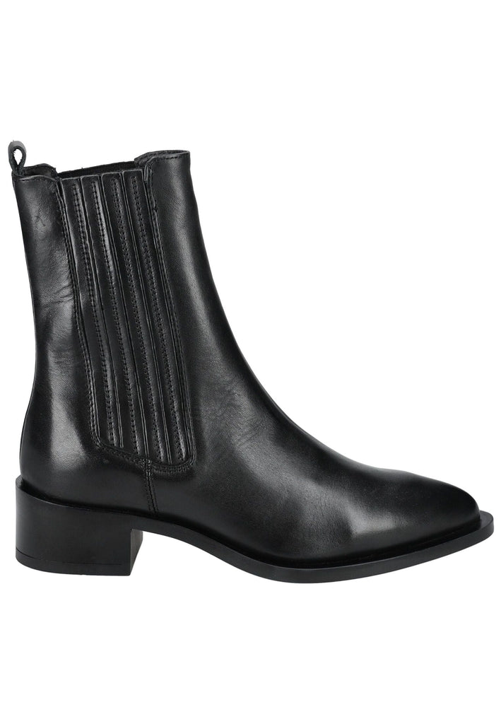 Pavement Stiefelette Leder/Textil Schwarz