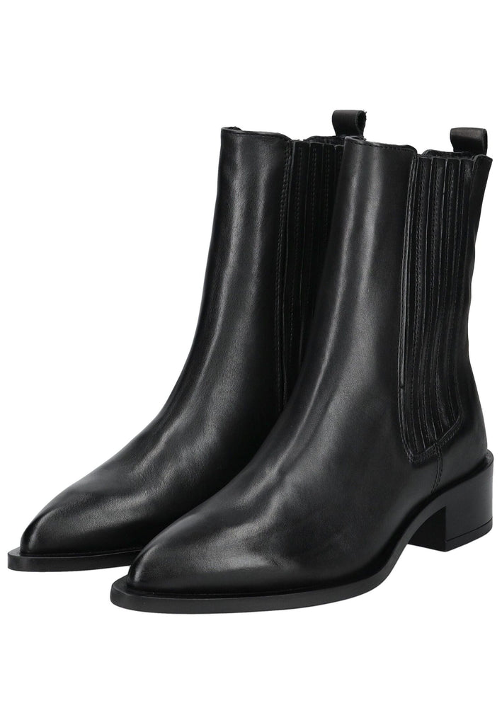 Pavement Stiefelette Leder/Textil Schwarz