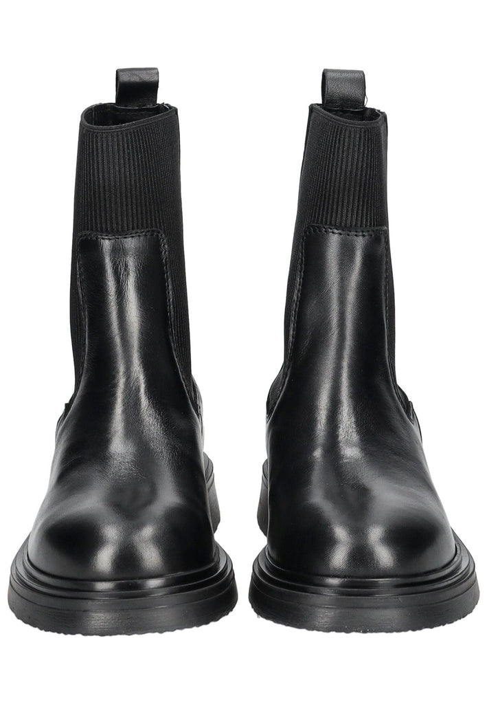 Pavement Stiefelette Leder/Textil Schwarz