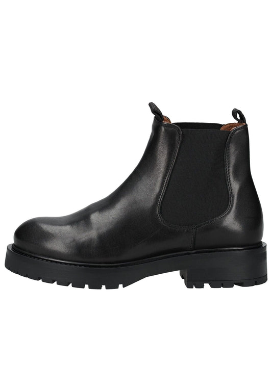Pavement Stiefelette Leder/Textil Schwarz
