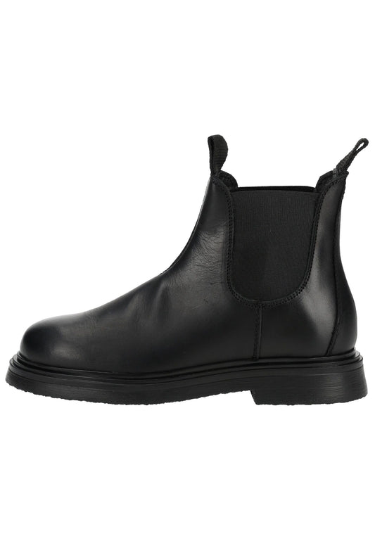 Pavement Stiefelette Leder/Textil Schwarz