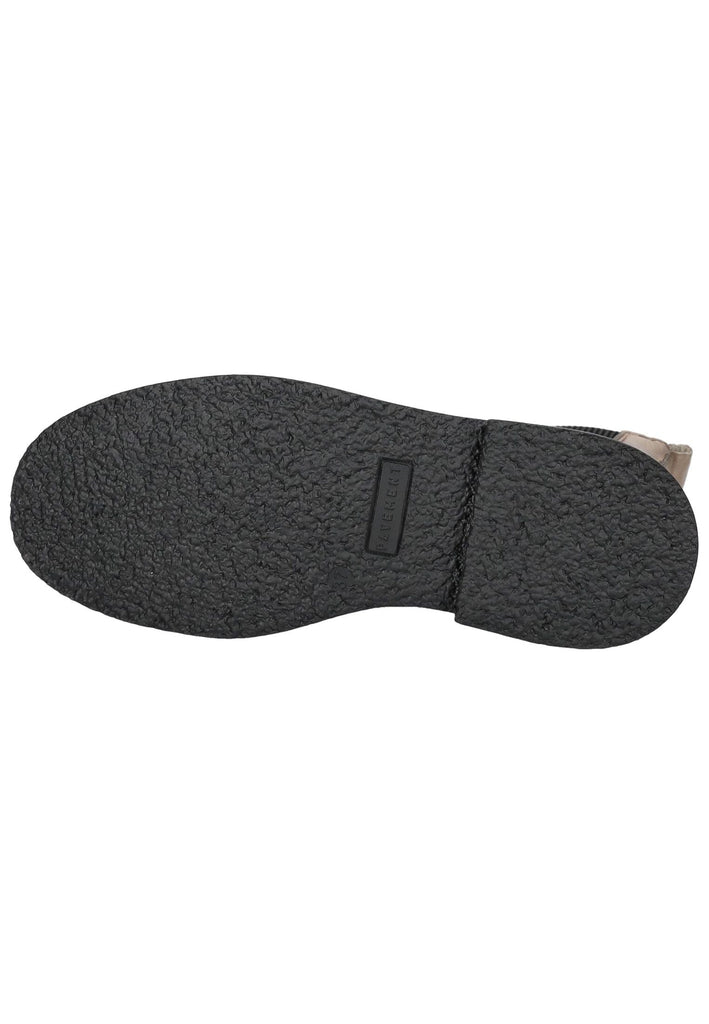 Pavement Stiefelette Leder/Textil Taupe