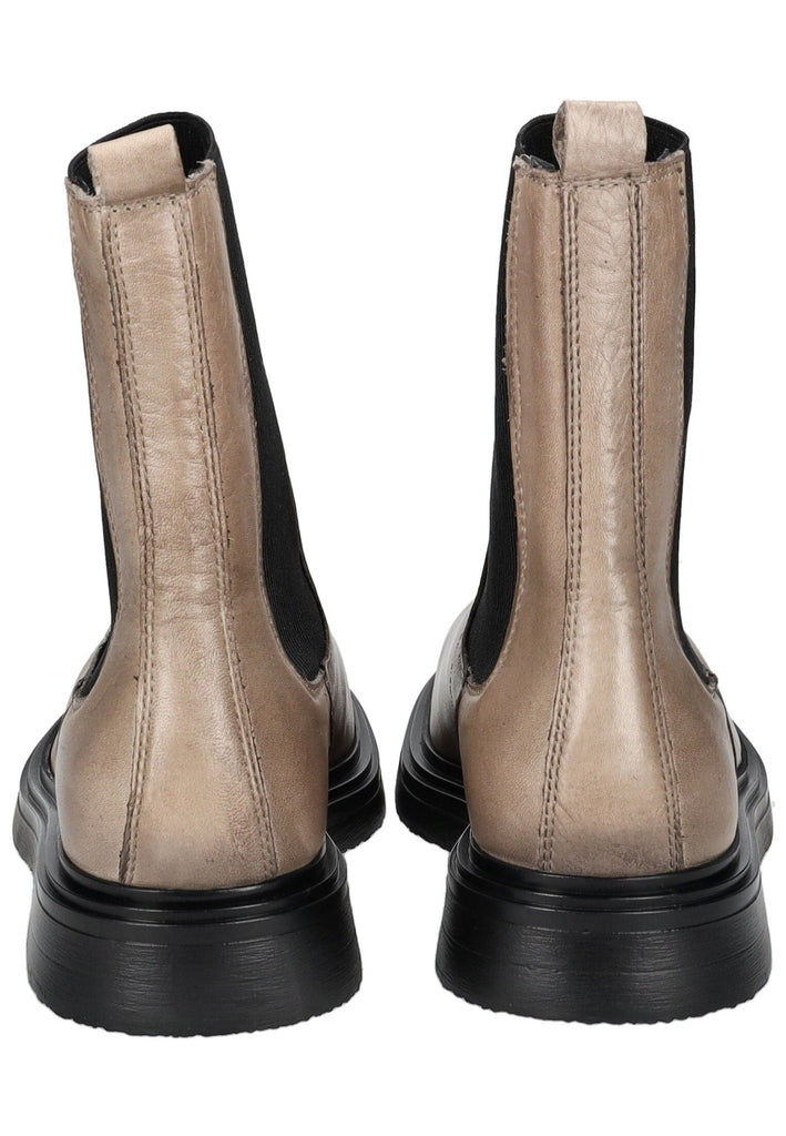 Pavement Stiefelette Leder/Textil Taupe