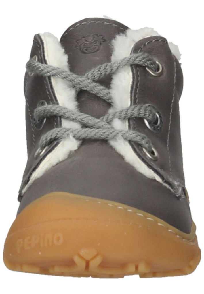 Pepino Halbschuhe Leder Anthracite Warmfutter