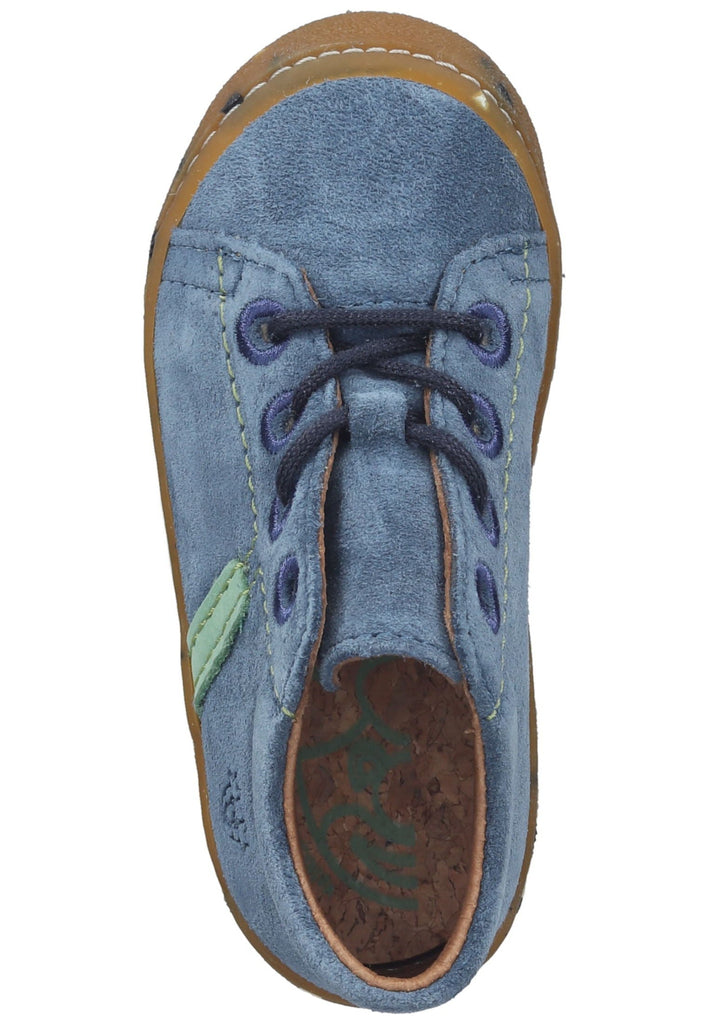 Pepino Halbschuhe Leder Blau/Grün