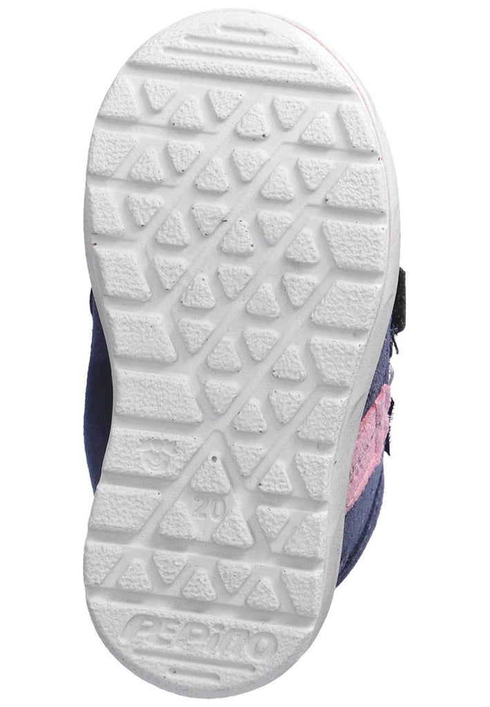 Pepino Halbschuhe Leder Blau/Pink