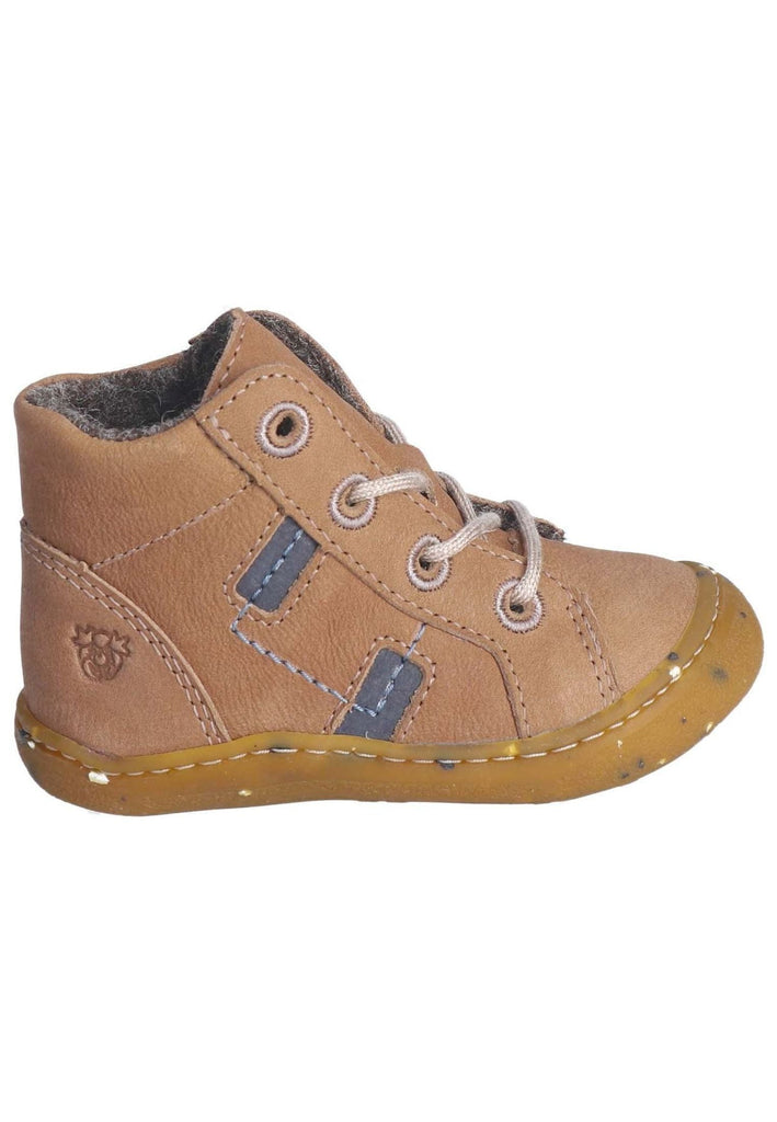 Pepino Halbschuhe Leder Caramel Warmfutter