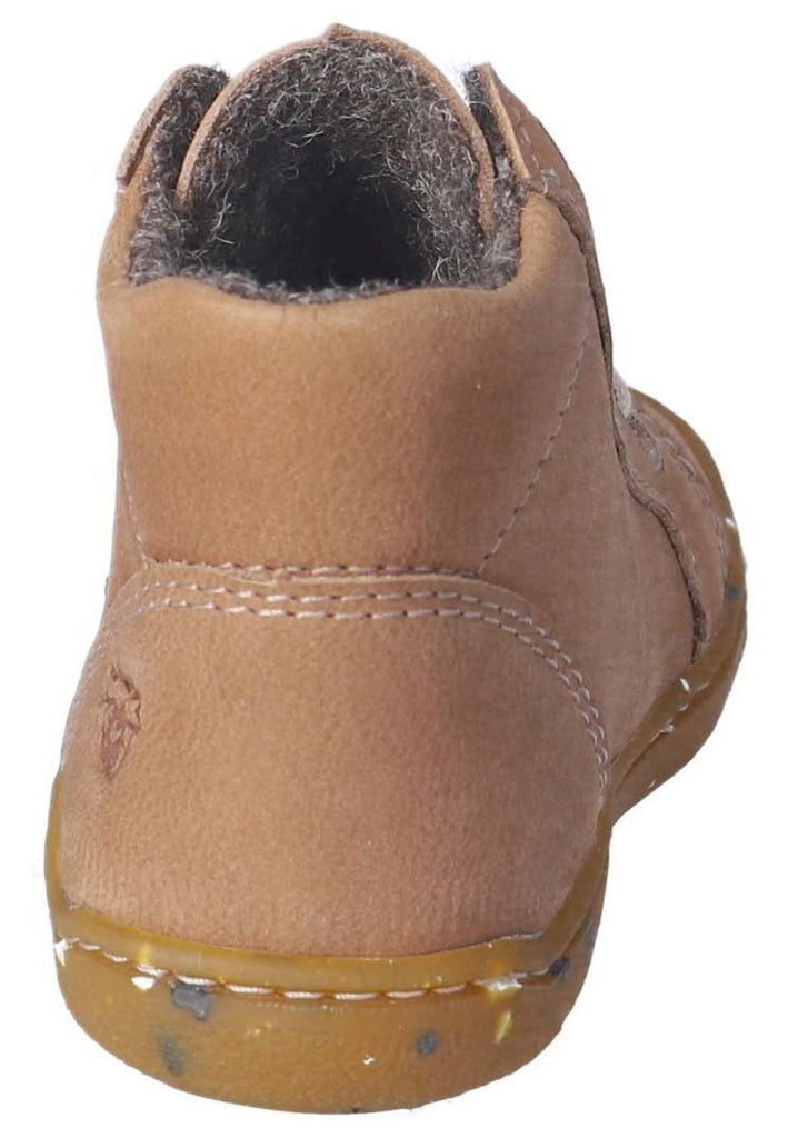 Pepino Halbschuhe Leder Caramel Warmfutter