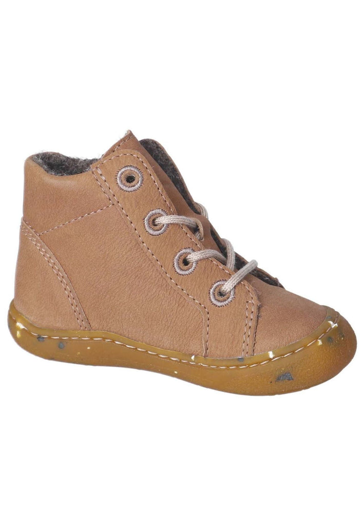 Pepino Halbschuhe Leder Caramel Warmfutter