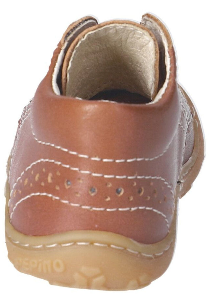 Pepino Halbschuhe Leder Cognac